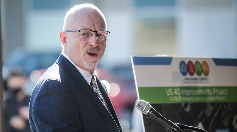 Steve Stanley, Executive Director of Montgomery County Transportation Improvement District launches a $Z14.9 million infrastructure project to widen U.S. 40.