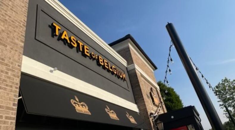 Taste of Belgium celebrated its grand opening at The Greene in Beavercreek Friday, June 2. STAFF/NATALIE JONES