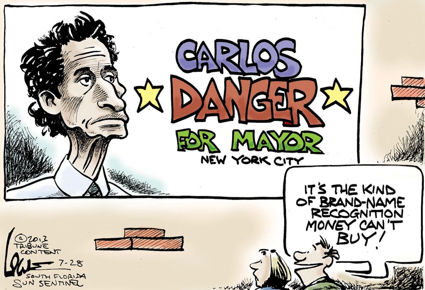 Cartoon gallery: Anthony Weiner, race and more