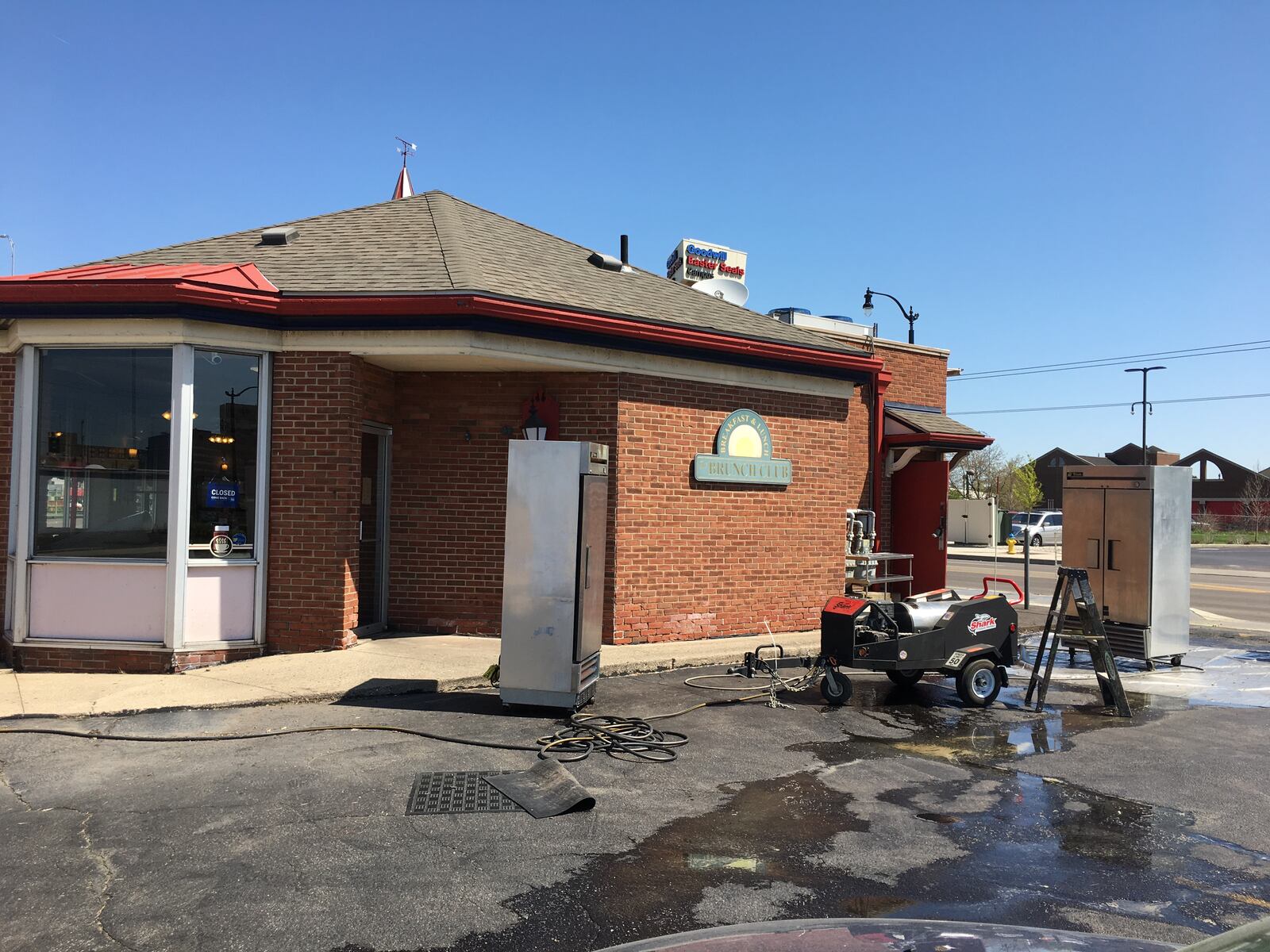 Brunch Club owner Jim Vari said damage to his business was more extensive than first thought.