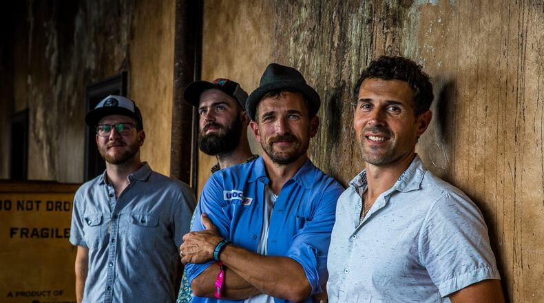 Dayton Celtic Fest staple Scythian, (left to right) Johnny Rees, Ethan Dean, Alexander Fedoryka and Danylo Fedoryka, perform at The Brightside in Dayton on Saturday, Feb. 22. CONTRIBUTED