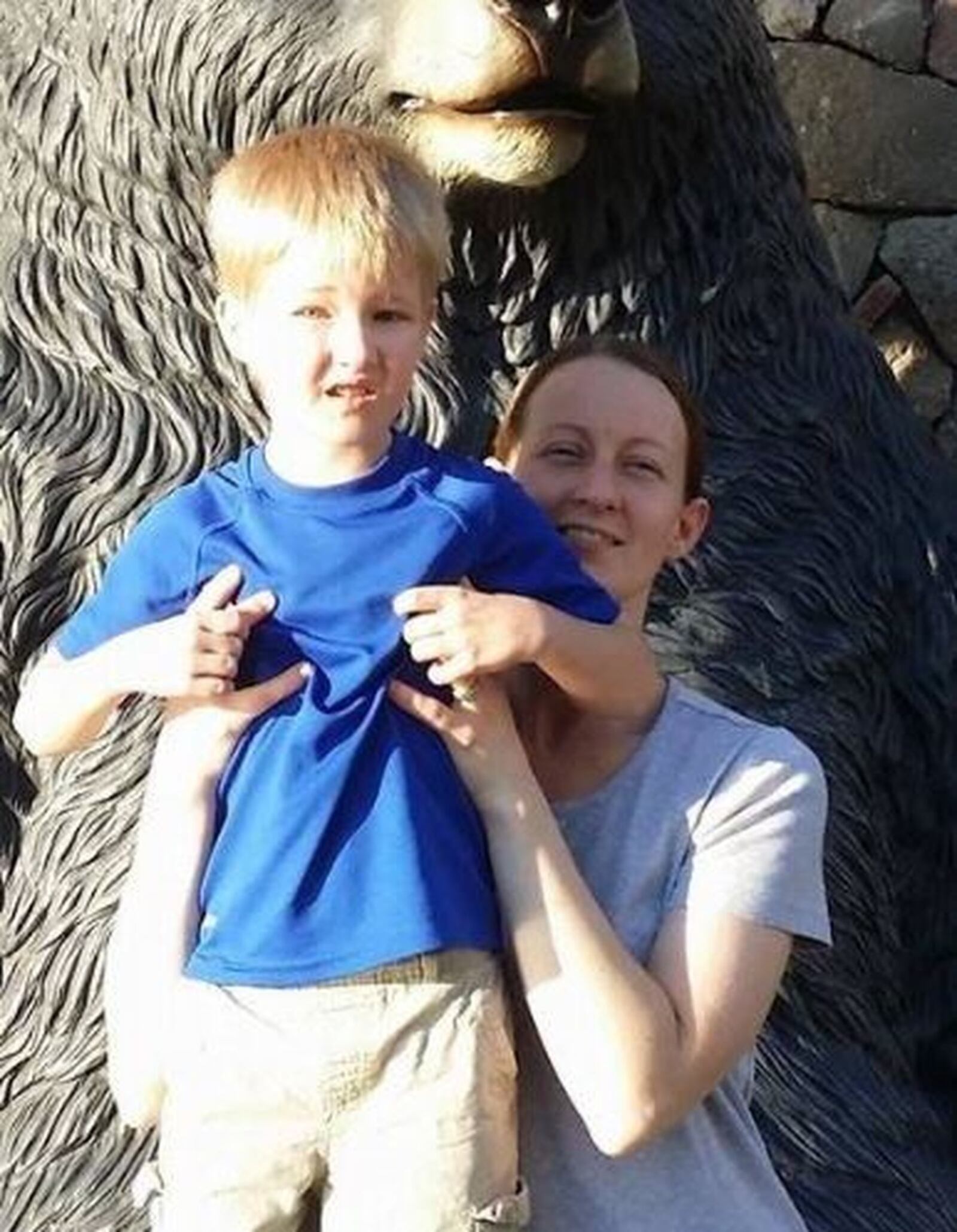 Henry Fox’s wife, Cassandra Fox, and their 5-year-old son were with him when they evacuated their Gatlinburg home. Contributed photo