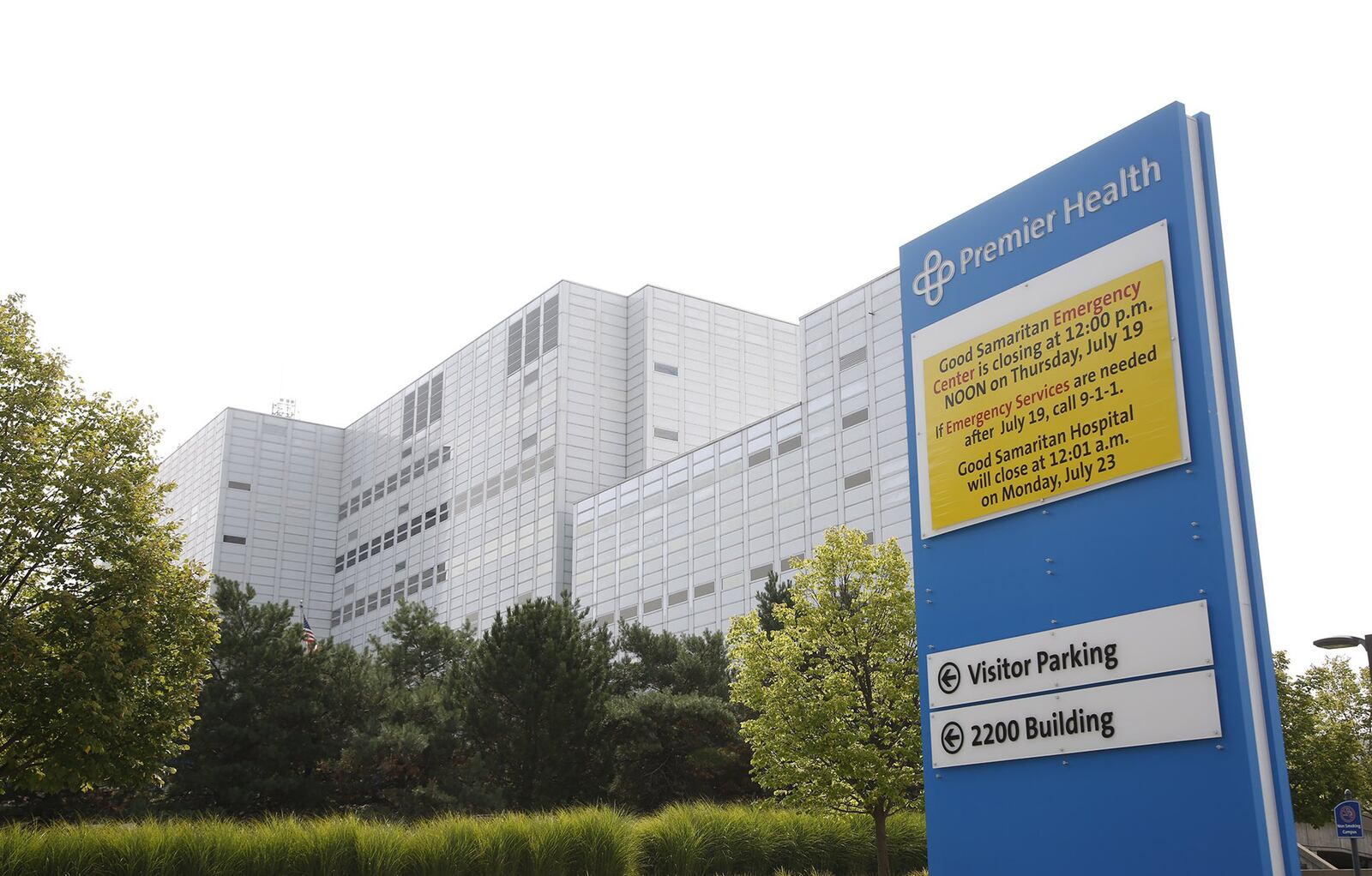 The public can weighing in on the early vision for the future Good Samaritan Hospital site in northwest Dayton, as drawn up by a planning firm. The hospital closed July 23. Premier plans to tear down the hospital and clear the site, and has pledged $10 million toward future redevelopment. Premier Health, the parent company of the former hospital, hired Columbus-based Planning NEXT create an outline for the future redevelopment of the land. The second of three workshops on the outline will be from 6 to 8 p.m. Aug. 21 at Fairview Pre-K-6th School in Dayton.At the meeting, there will be a brief presentation and then the public can comment on display boards. TY GREENLEES / STAFF