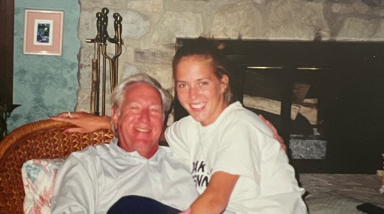 Whitney Kling and her dad spend time together. CONTRIBUTED