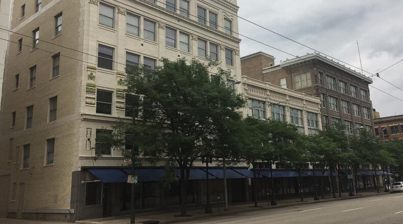 Dayton Public Schools plans to move its headquarters across the street in summer 2018 to this complex of buildings at 124-136 S. Ludlow St. JEREMY P. KELLEY / STAFF