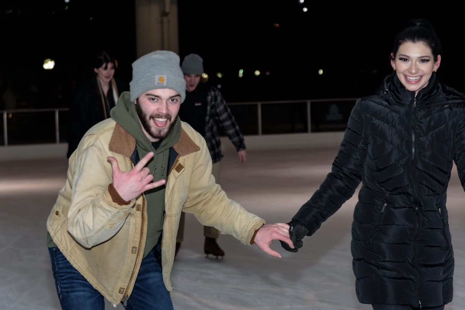 PHOTOS: Did we spot you ice skating during '90s Night at RiverScape MetroPark?