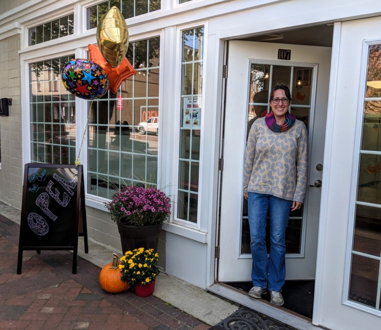 Artisanal cheesemaker and Madrid native Cecilia Garmendia opened Lamp Post Cheese with her husband, Ryan Tasseffin downtown Lebanon on 107 E. Mulberry St. WCPO / PHOTO