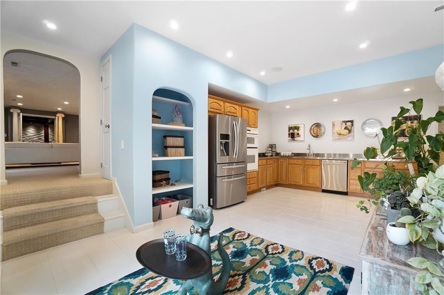 PHOTOS: Spectacular $1.8M luxury home on market with pool, golf simulator