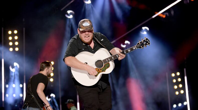 NASHVILLE, TENNESSEE - JUNE 08: (EDITORIAL USE ONLY) Luke Combs performs on stage during day 3 of the 2019 CMA Music Festival on June 08, 2019 in Nashville, Tennessee. (Photo by Jason Kempin/Getty Images)