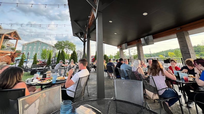 Bullwinkle's patio in Miamisburg