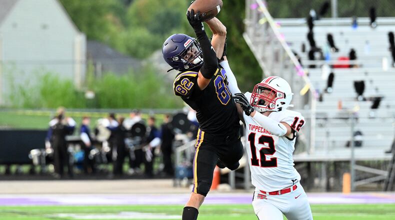 The Tippecanoe High School football team beat Bellbrook 21-0 on Friday, Aug. 22 at Miami Valley South Stadium. NICK FALZERANO / CONTRIBUTED PHOTO