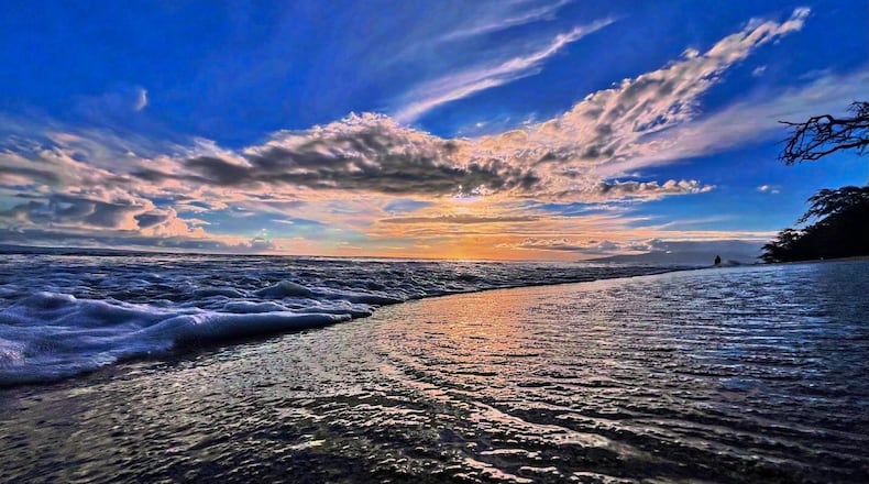 Photo from a Maui beach on Saturday, Nov. 23, 2024. David Jablonski/Staff
