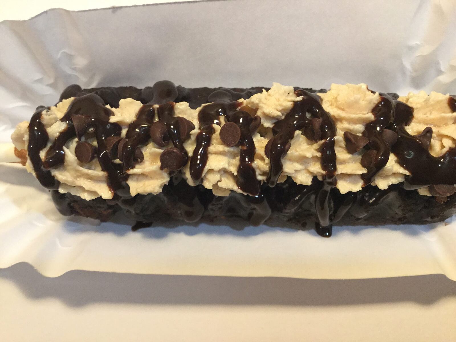 Fudge Puppies are the new treat on the block at the Troy Strawberry Festival. These Belgium waffles on a stick are dipped in fudge and then topped to your liking with toppings including strawberries, whipped cream, caramel, chocolate, peanut butter, sprinkles and more. CONTRIBUTED
