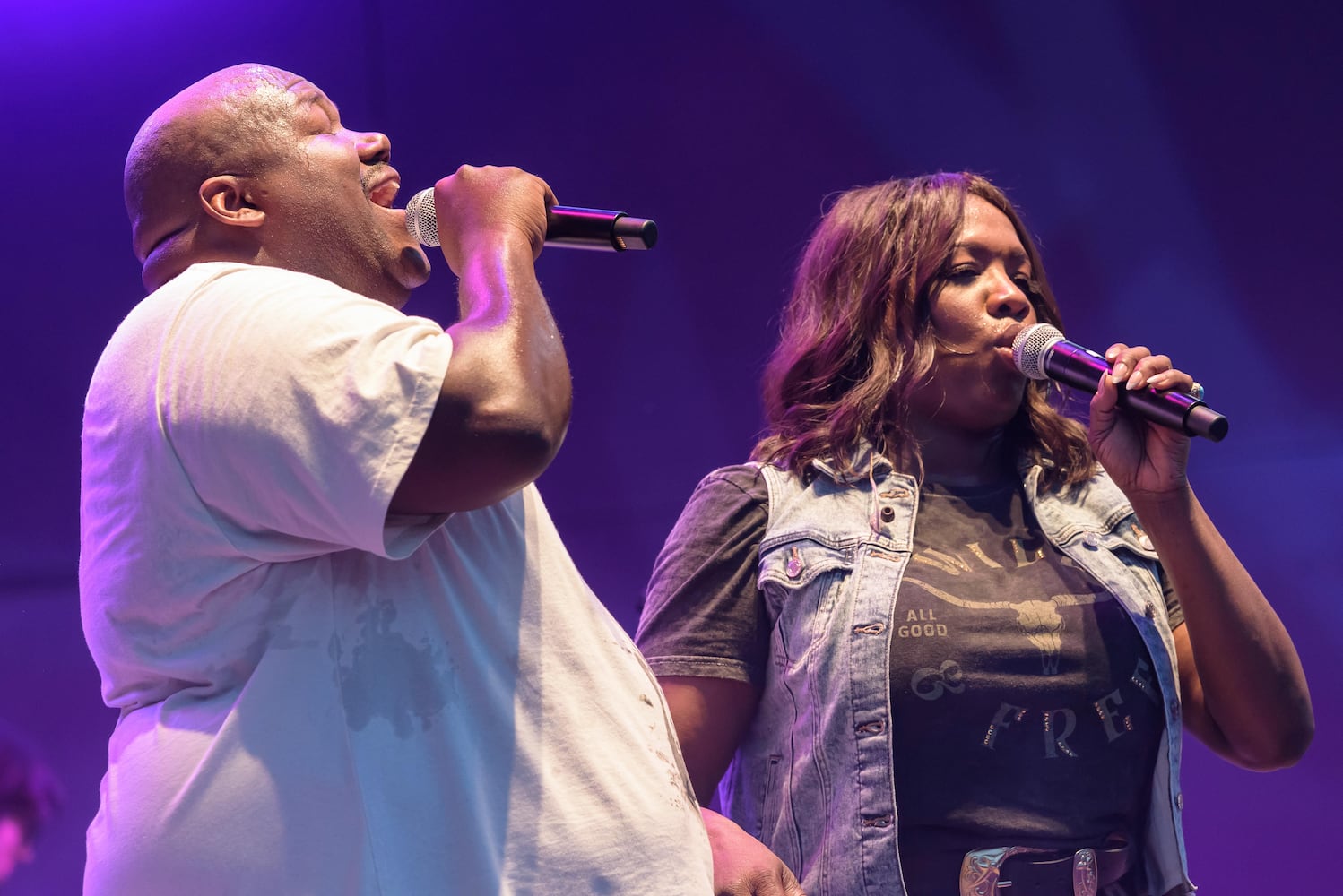 PHOTOS: The War and Treaty live at Levitt Pavilion