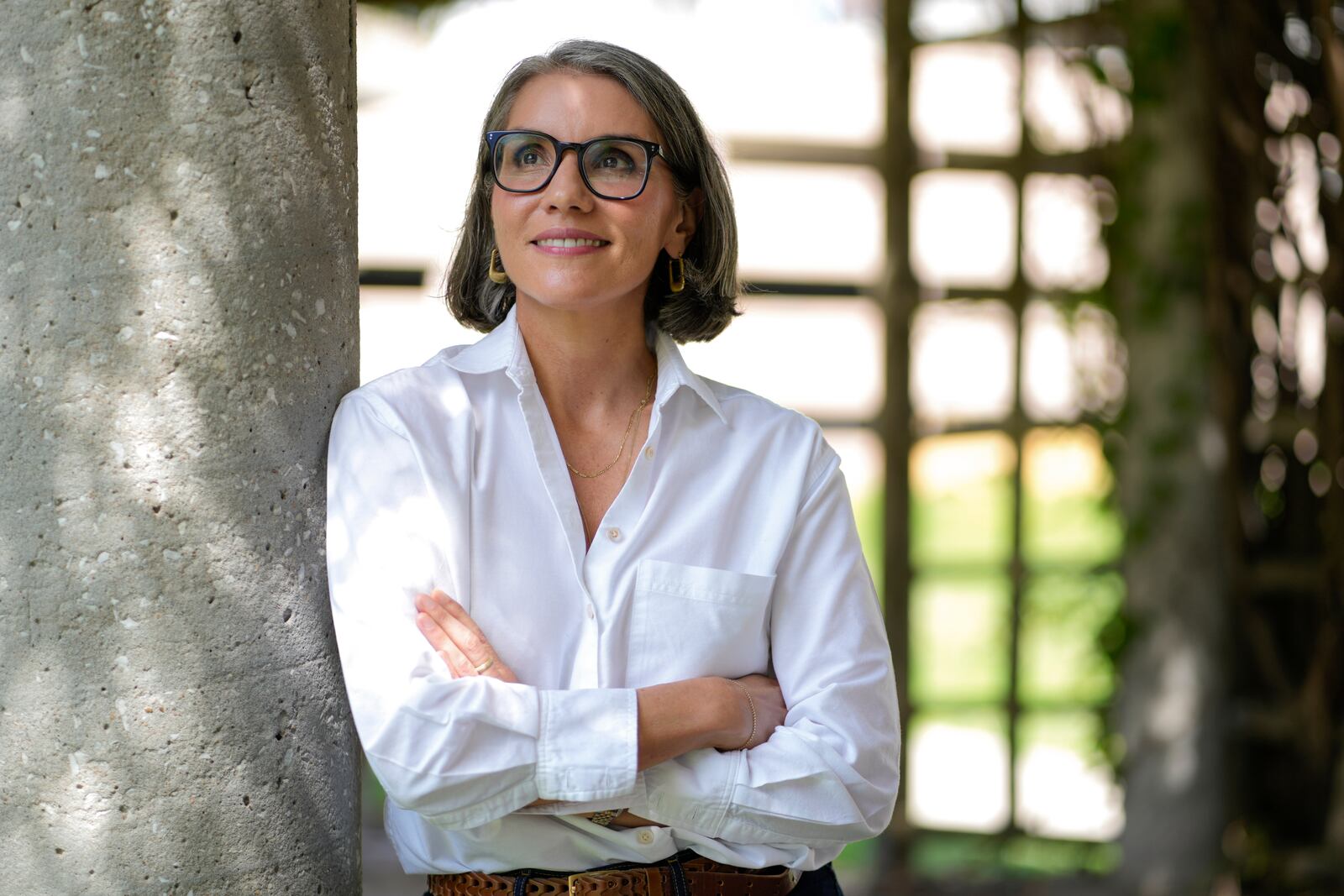 President and CEO of the Marguerite Casey Foundation Carmen Rojas poses for a portrait in Kansas City, Mo., on Tuesday, April, 22, 2025. (AP Photo/Ed Zurga)