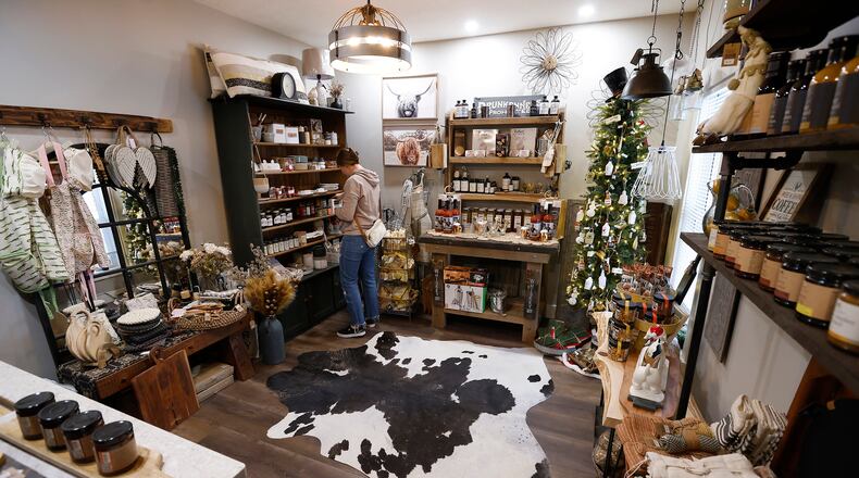 Inside of Rustic & Rooted, located in Englewood at 30 N. Main Street. MARSHALL GORBY\STAFF