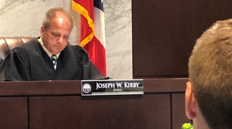 Jackson Pelphrey, 17, of Centerville, was sentenced to four years in state detention for his part in the fatal shooting of an 18-year-old Centerville accomplice during a botched robbery outside Lebanon.
LAWRENCE BUDD/STAFF