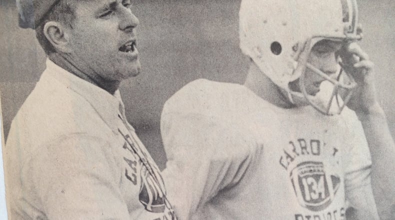 Former Carroll High School football coach Jim Spoerl. CONTRIBUTED PHOTO