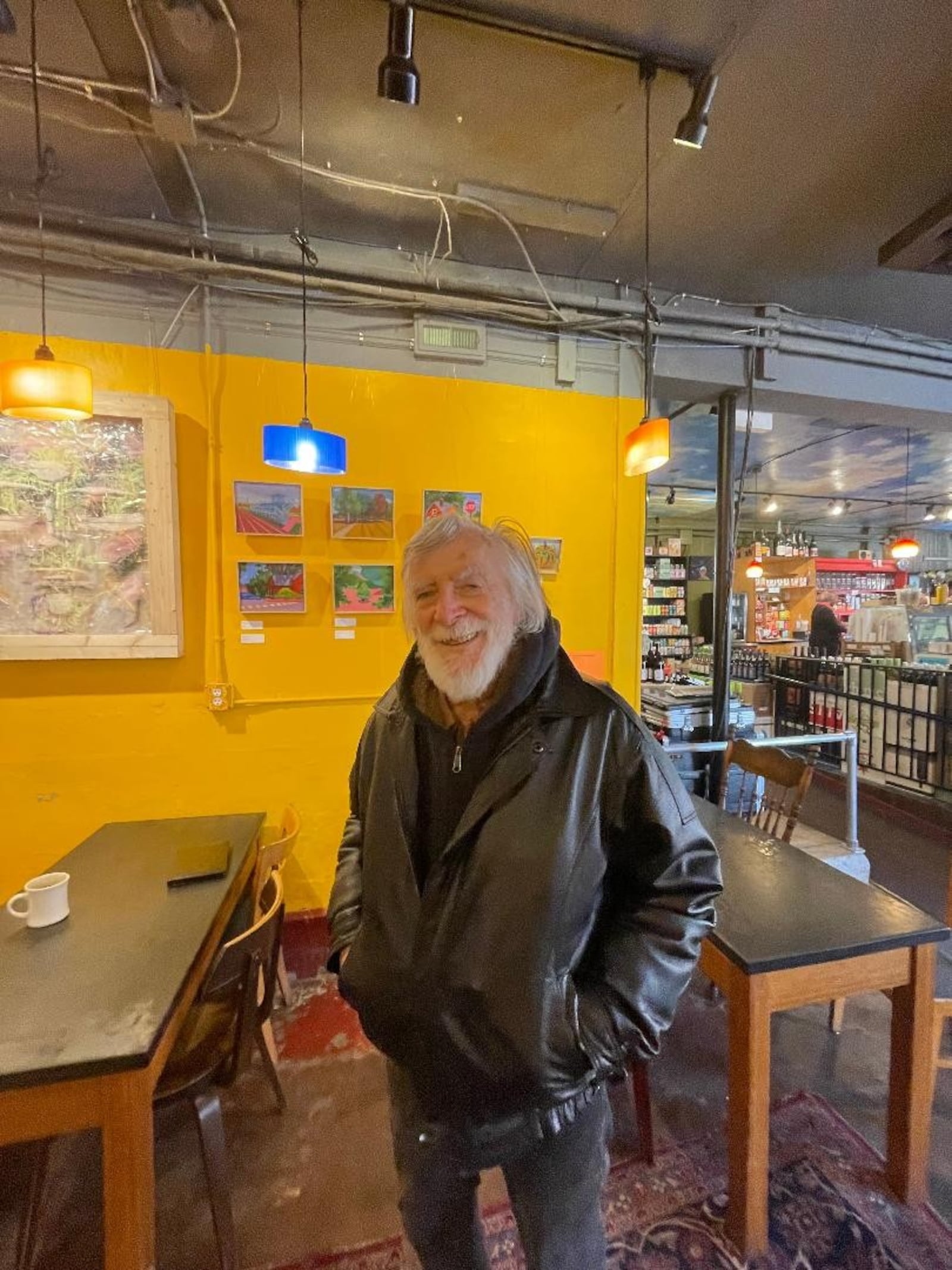 Writer/columnist Bill Felker of Yellow Springs modeled "Poor Will's Almanack" after the writings of Henry David Thoreau. Photo by Russell Florence Jr.
