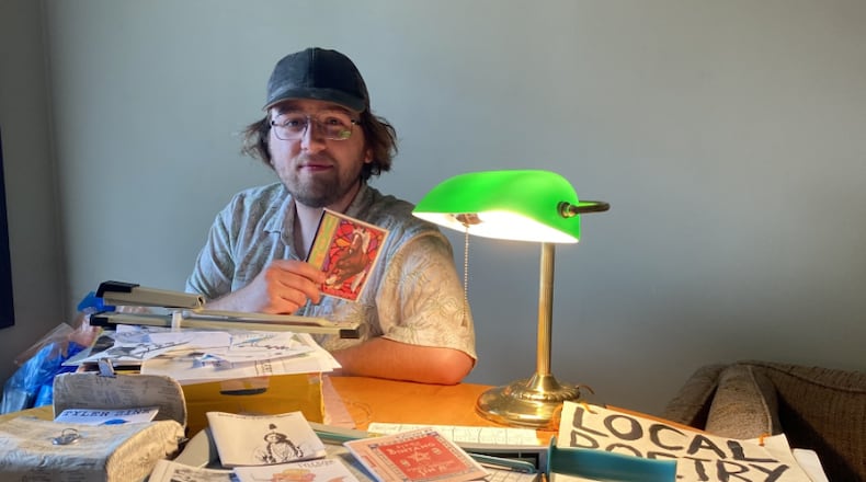 “Tylerzine” is a local handmade and photocopied poetry zine by 26-year-old philosophy student Tyler Lewis. CONTRIBUTED