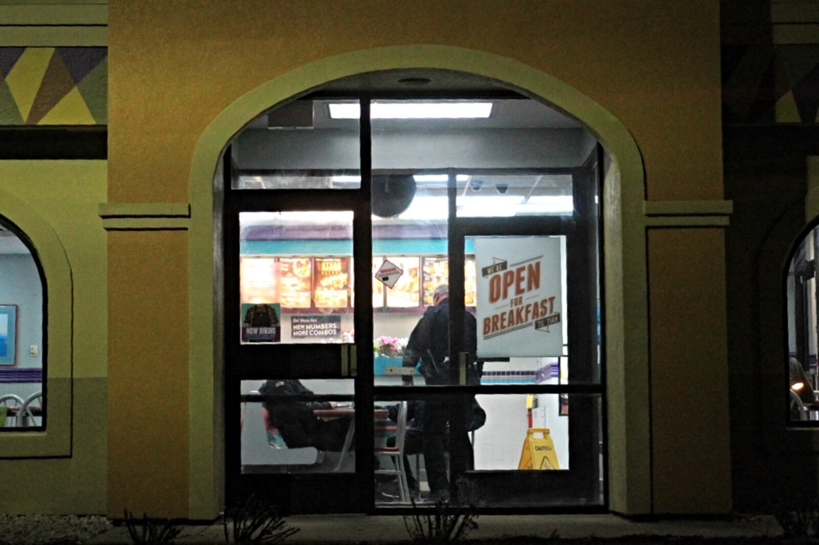 Two gunmen held up Taco Bell, 3013 Salem Ave., in Dayton on Thursday night, Dec. 29, 2016. JIM NOELKER / STAFF