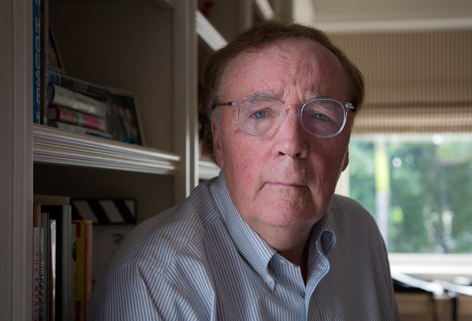 Author James Patterson at his home in Palm Beach, Florida on September 28, 2016. A movie based on Patterson's middle school series premiers 10/7, called "Middle School: The Worst Years of My Life." (Allen Eyestone / The Palm Beach Post)
