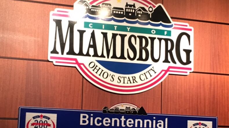 Events marking Miamisburg’s bicentennial begin on Saturday. NICK BLIZZARD/STAFF