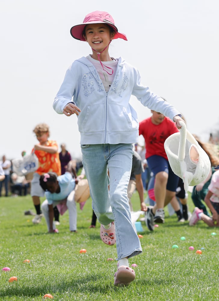 Young's Jersey Dairy Easter egg hunt