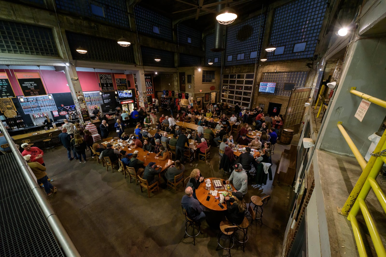 Warped Wing Brewing Company in downtown Dayton. TOM GILLIAM/CONTRIBUTING PHOTOGRAPHER