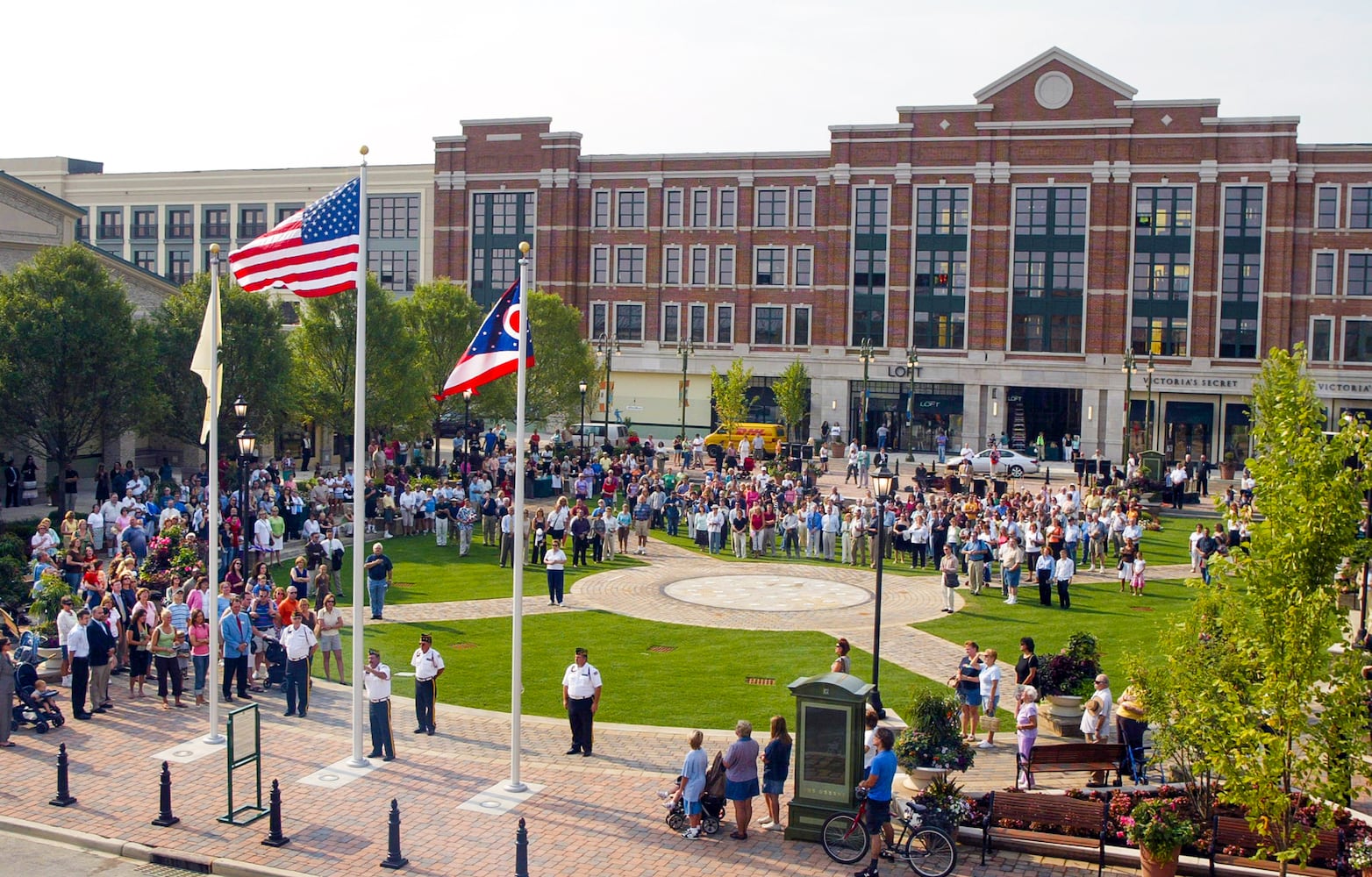 Greene Town Center opening 2006 Beavercreek