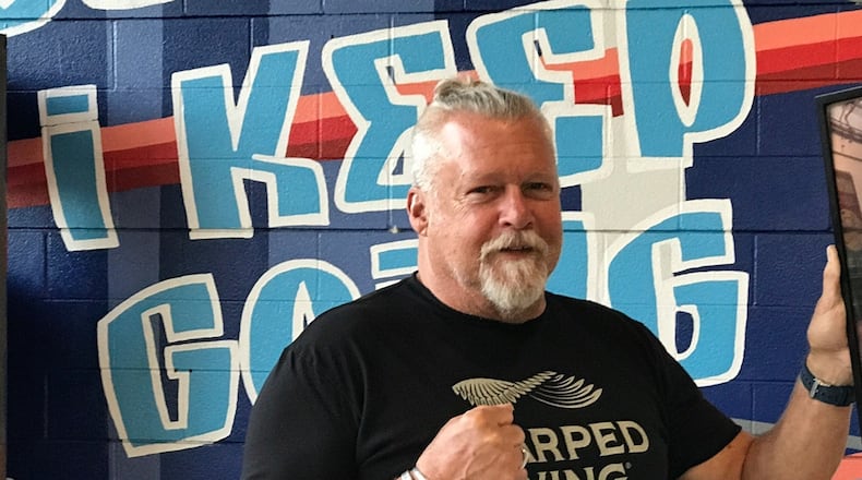 John Drake, owner of Drake's Downtown Gym, will put on Knocktoberfest 2023, a 10-bout outdoor boxing show, Saturday night at the corner of 5th and Patterson. Tom Archdeacon/CONTRIBUTED