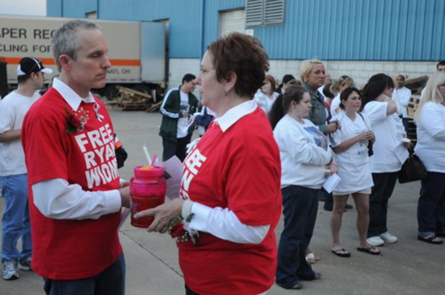 Vigil held for Ryan Widmer