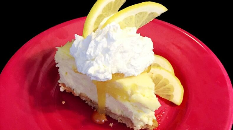 Dreamy Lemon Cheesecake. (Susan Banks/Pittsburgh Post-Gazette/TNS)