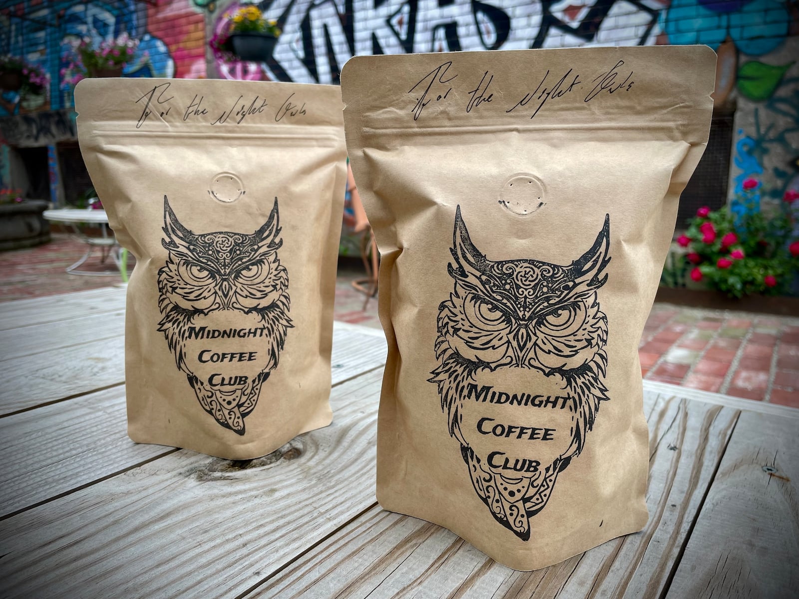 Midnight Coffee Club is a new, small-batch coffee roasting company based in Dayton. NATALIE JONES/STAFF