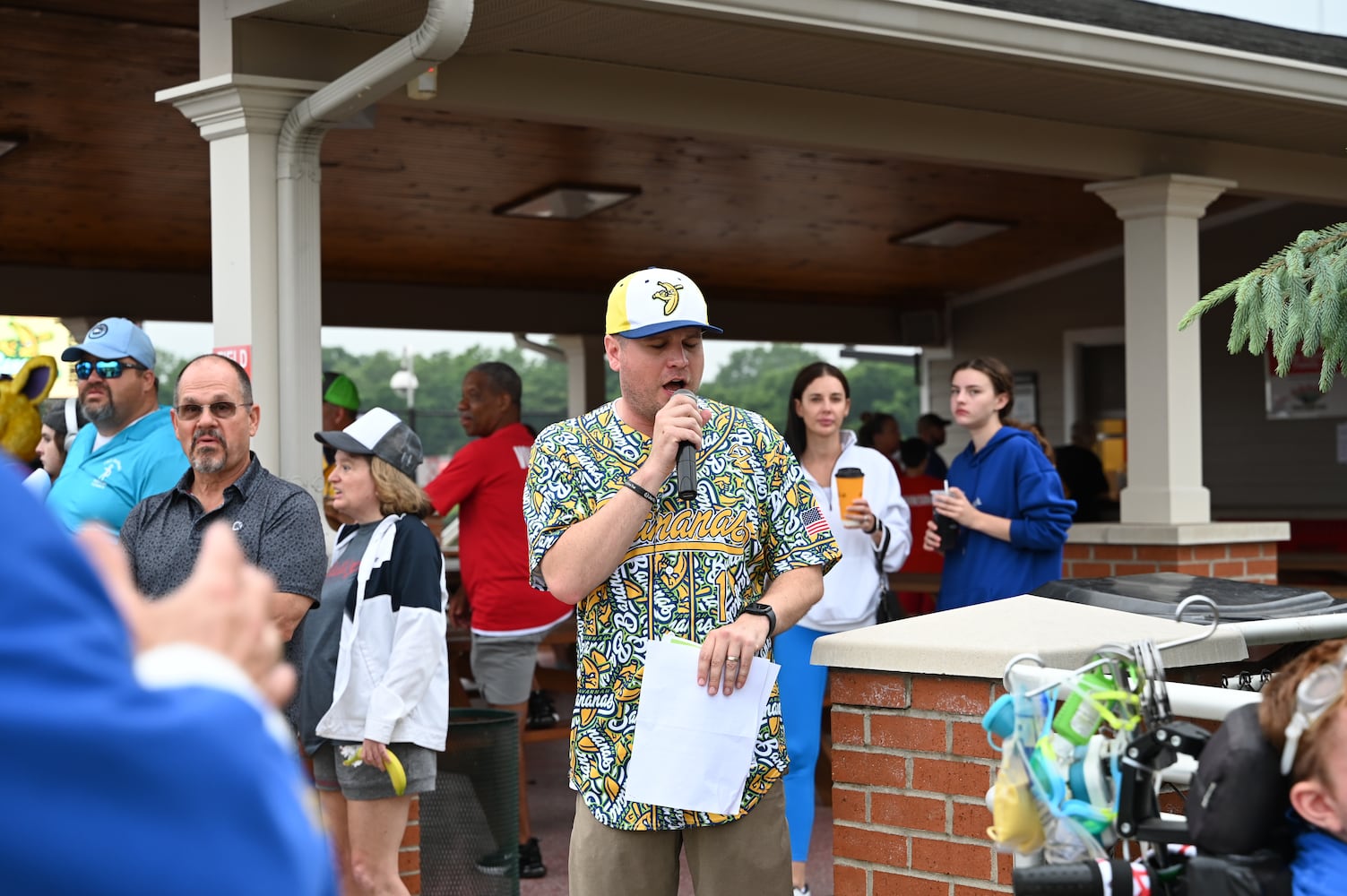 Savannah Bananas make a surprise visit to Nuxhall Miracle League in Fairfield