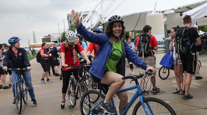 Hundreds of cyclists are expected to attend the Five Rivers MetroParks Bike to Work Pancake Breakfast - Contributed Five Rivers MetroParks