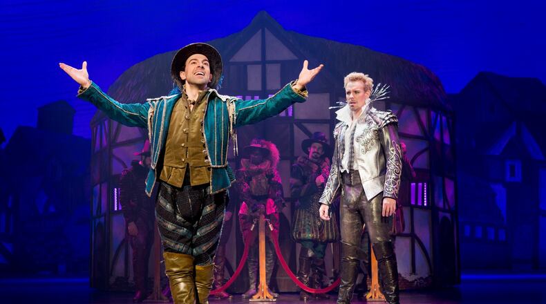 The Victoria Theatre Association s Premiere Health Broadway Series presents Something Rotten! the 10-time Tony Award-nominated musical comedy by Karey Kirkpatrick, John O Farrell and Wayne Kirkpatrick at the Schuster Center in Dayton, Tuesday through Sunday, March 20 through 25. CONTRIBUTED