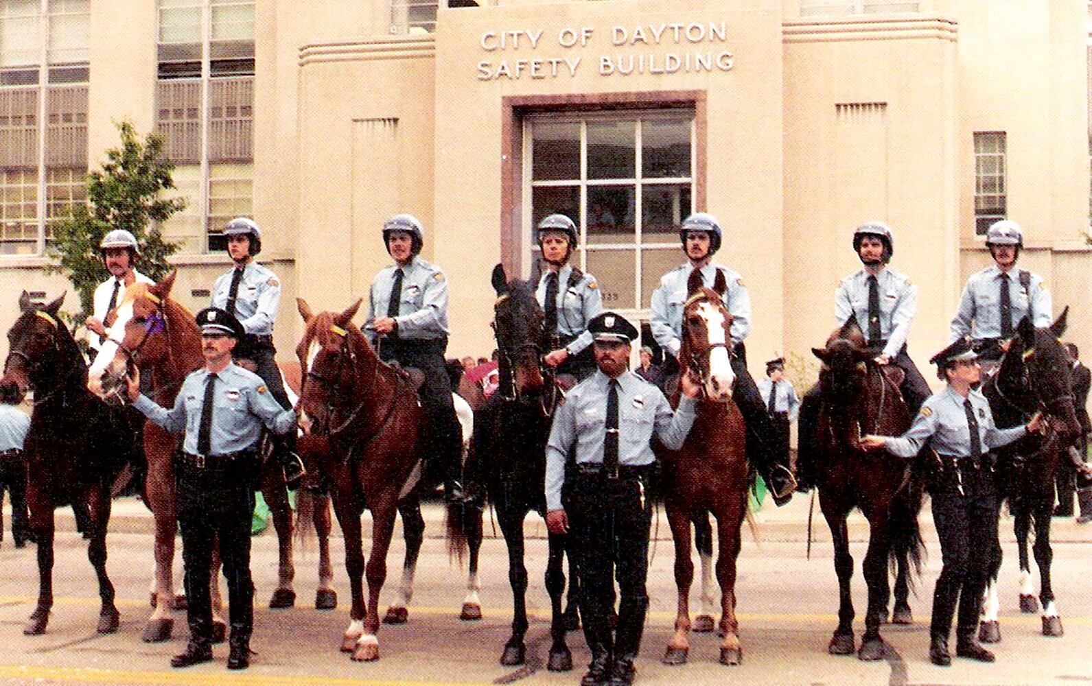 Dayton Mounted Patrol through the years