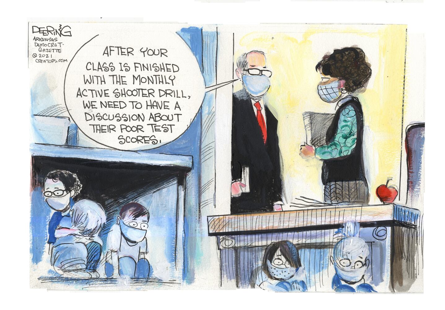 Week in cartoons: Facebook ban, pipeline ransom and more