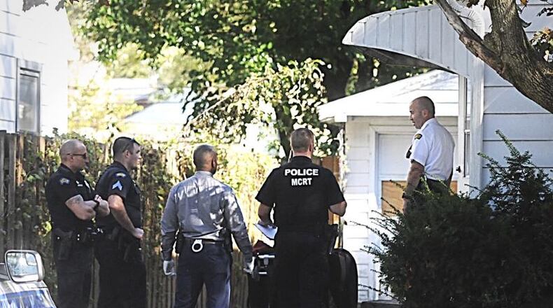 Dayton police investigate a death on South Hedges Street.