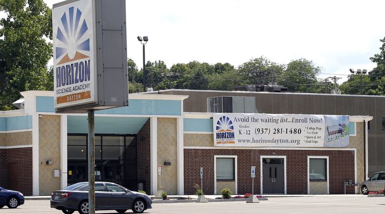 Two students were found with guns Thursday, Nov. 3, 2022, at the Horizon Science Academy - Dayton High School at 250 Shoup Mill Road in Harrison Twp. STAFF FILE