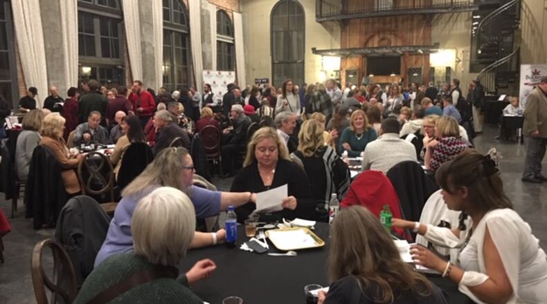 In advance of the Miami Valley Restaurant Association's Winter Restaurant Week happening Jan. 20-27, the MVRA hosted a sneak peek kick-off event on Jan. 16 at the Steam Plant in downtown Dayton. ALEXIS LARSEN / CONTRIBUTING WRITER