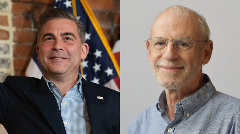 The race for Ohio's 15th Congressional district in November 2022 is between incumbent Republican Mike Carey and Democratic challenger Gary Josephson.