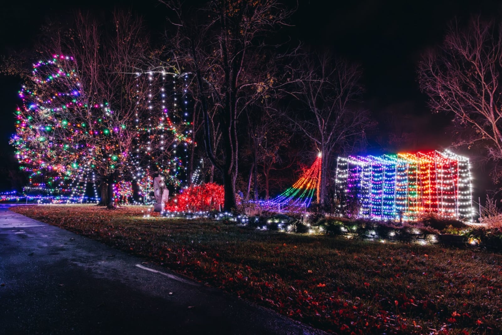 Pyramid Hill Lights in Hamilton is open nightly beginning Nov. 14, 2025 for the holiday season. CONTRIBUTED