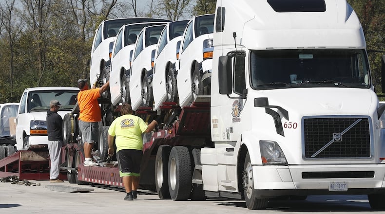 A subsidiary of Volkswagen has agreed to buy the remaining shares of Navistar for $44.50 as part of a total transaction of $3.7 billion. Bill Lackey/Staff