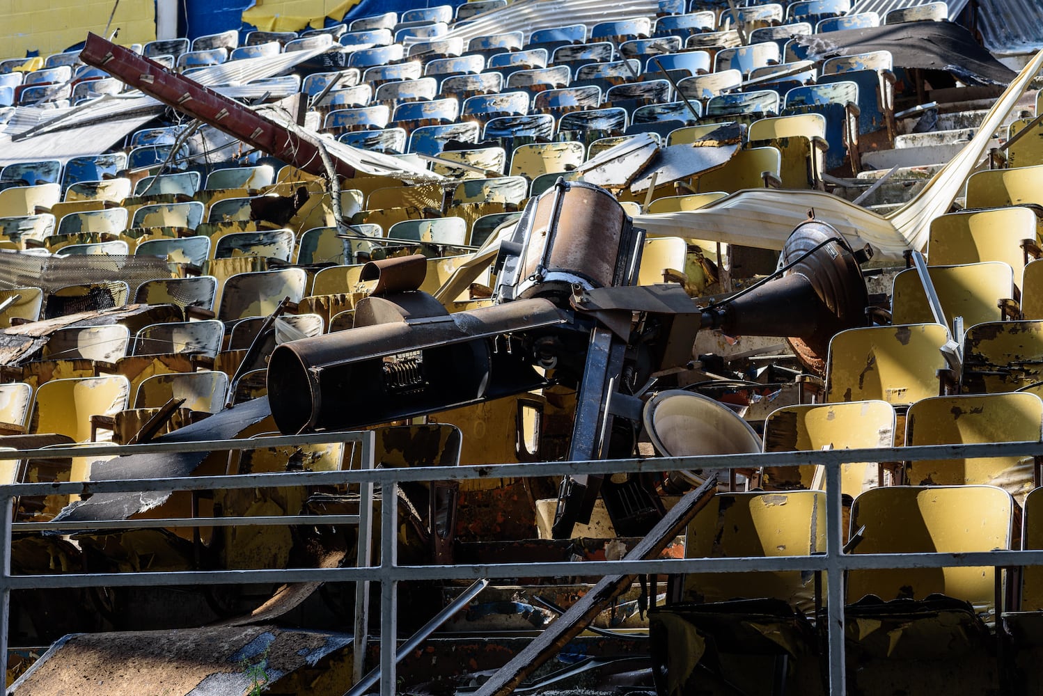 Last look inside Hara Arena