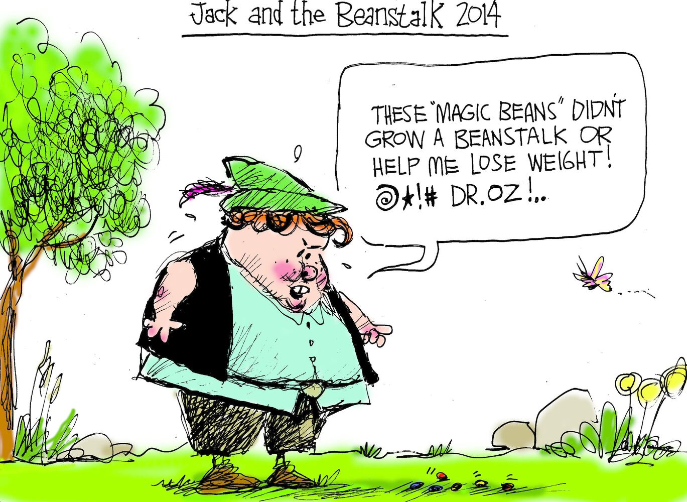 Luckovich: Dr. Oz