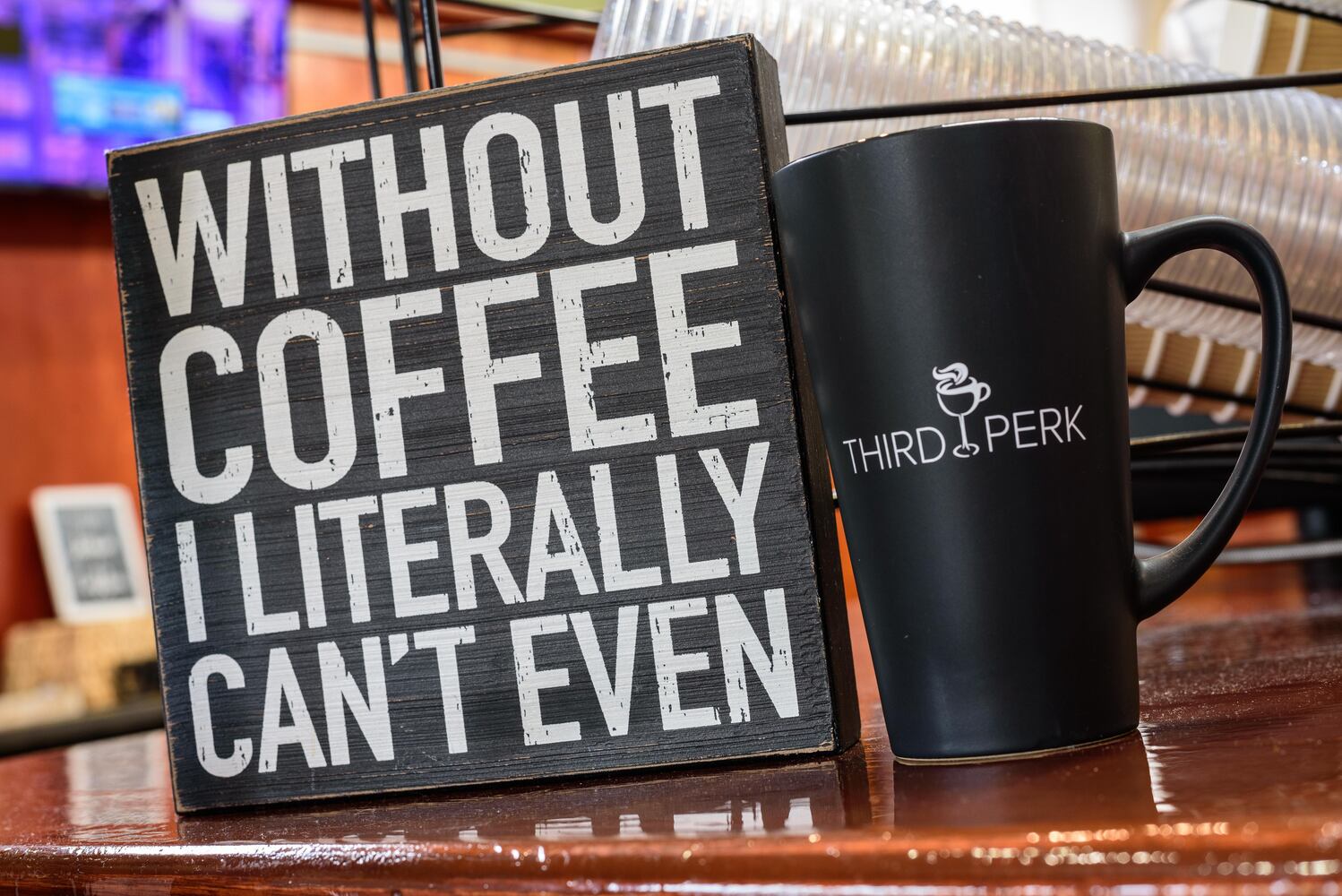 PHOTOS: A look inside Third Perk Coffeehouse & Wine Bar's new downtown Dayton location