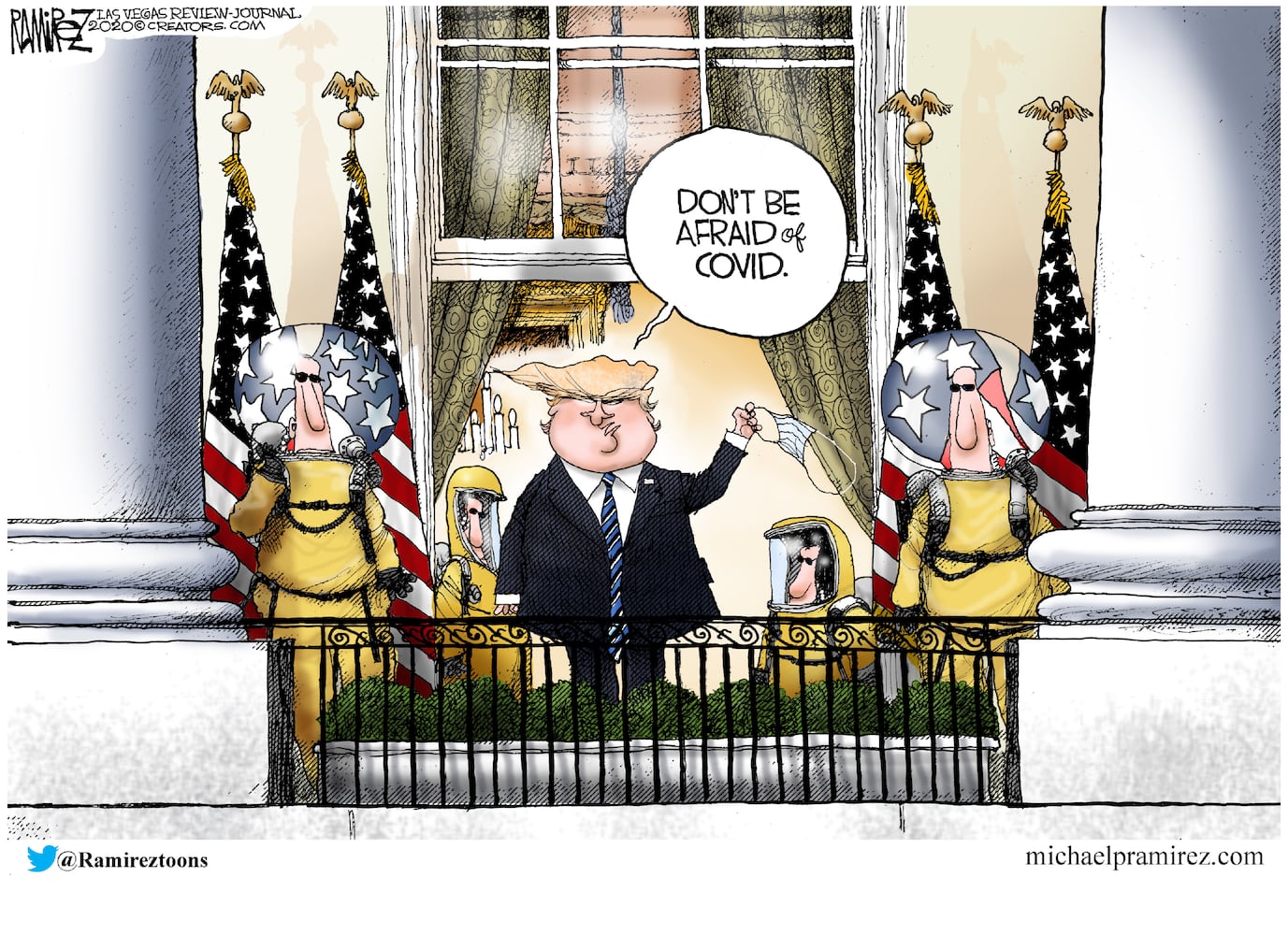 Week in cartoons: Trump's health, the fly and more
