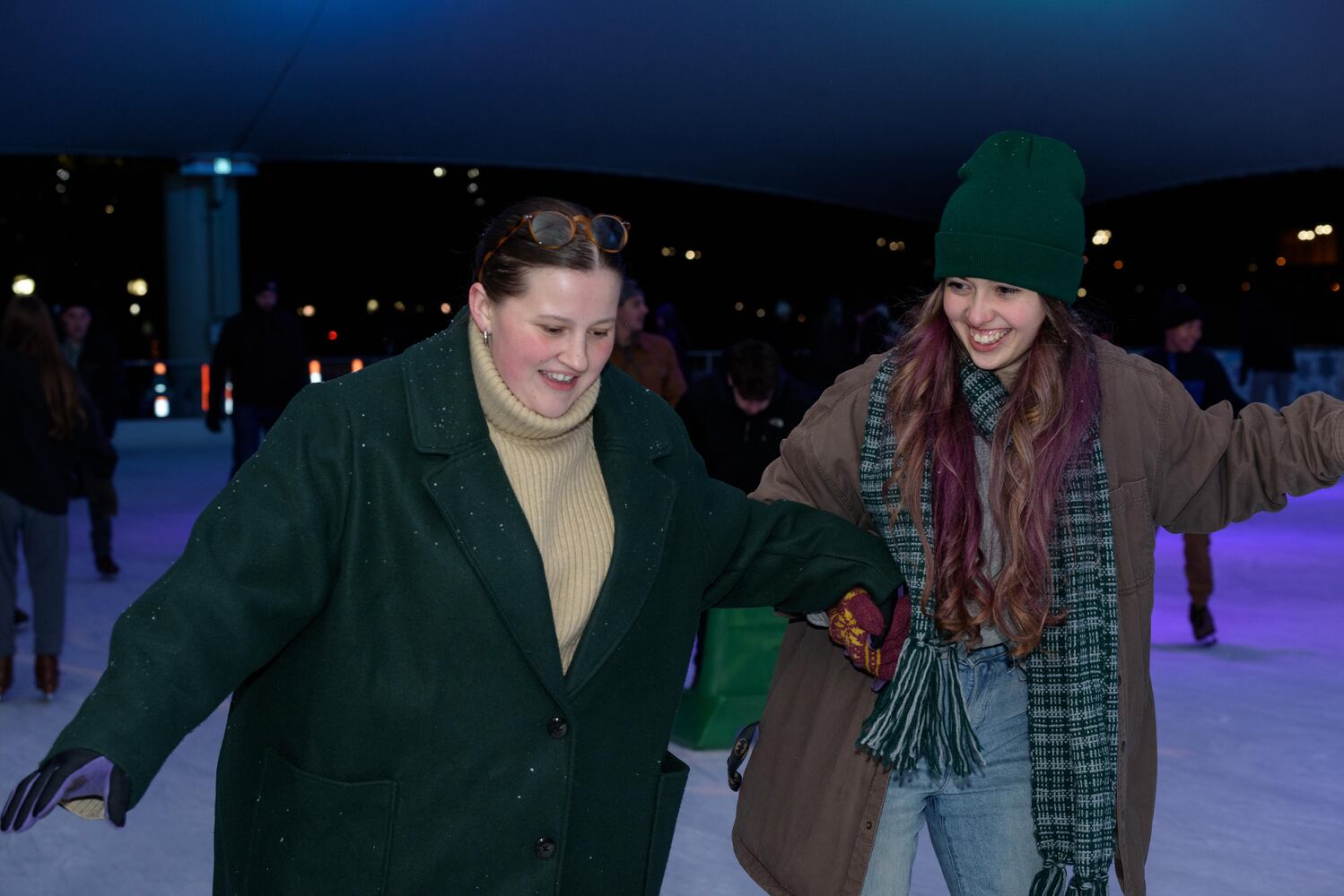 PHOTOS: Did we spot you ice skating during Dayton Funk Night at RiverScape MetroPark?